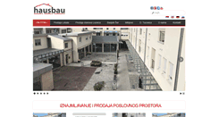 Desktop Screenshot of hausbau.rs