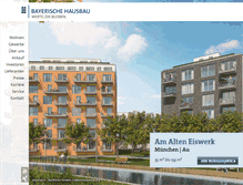Tablet Screenshot of hausbau.de
